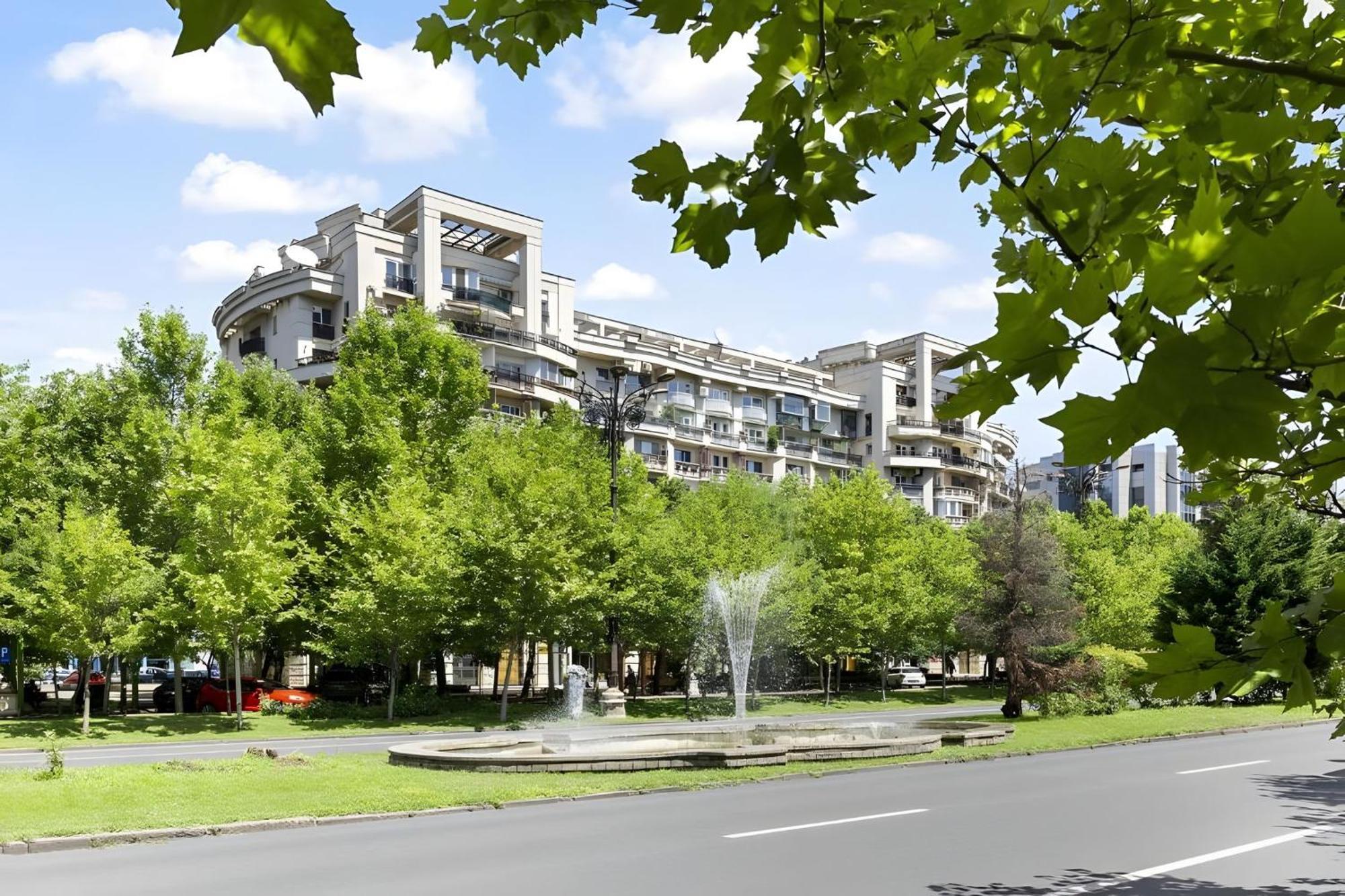 Unirii Green Apartment Bukarest Exterior foto